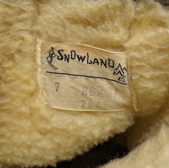 Vintage Snowland tan fur winter boot 7 - Picture 9 of 9